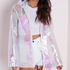 Holographic Rain Coat